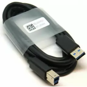 Кабель Dell USB 3.0 AM/BM 1.8 м Black, OEM