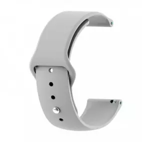 Силіконовий ремінець BeCover для Samsung Galaxy Watch 46mm/Watch 3 45mm/Gear S3 Classic/Gear S3 Frontier Gray (706320)