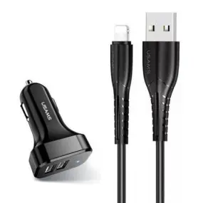 Автомобільний зарядний пристрій Usams U35 (2xUSB, 2.1A)