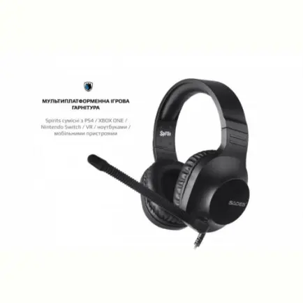 Гарнитура Sades SA-721 Spirits Black (sa721bkj)