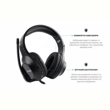 Гарнитура Sades SA-721 Spirits Black (sa721bkj)