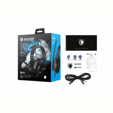 Гарнитура Sades SA-721 Spirits Black (sa721bkj)