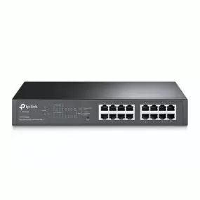 Коммутатор TP-Link TL-SG1016PE (8хGE PoE+, 8xGE, 100W max, металл, easysmart)