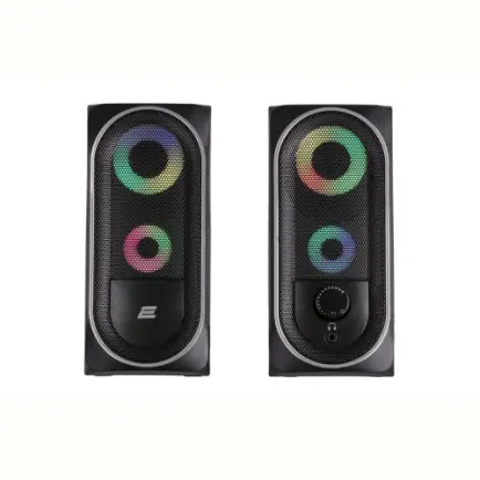 Акустическая система 2E PCS234 RGB Black (2E-PCS234BK)