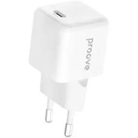 Сетевое зарядное устройство Proove Pocket GaN 25W White (WCPG25010202)