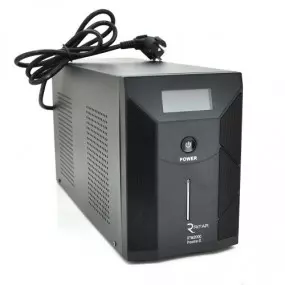 ИБП Ritar RTM2000 Proxima-D LCD 1200W, Lin.int., AVR, 3xSchuko, USB, металл (RTM2000D/05864)