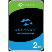 Накопитель HDD SATA 2.0TB Seagate SkyHawk Surveillance 5400rpm 256MB (ST2000VX01..
