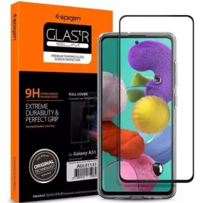Захисне скло Spigen Glas.tR Slim для Samsung Galaxy A51 SM-A515 Black (AGL01372)
