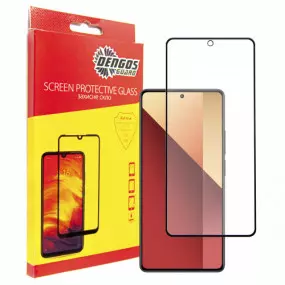 Защитное стекло Dengos для Xiaomi Redmi Note 13 Pro Black Full Glue (TGFG-338)