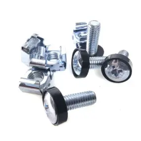 Комплект крепления (серый винт 20мм+гайка+шайба)