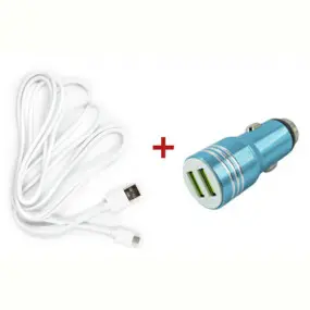 Автомобильное зарядное устройство Dengos (2USB