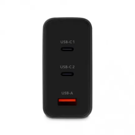 Сетевое зарядное устройство Ttec SmartCharger Trio GAN 2хUSB-C/USB-A /120Вт Black (2SCG04S)