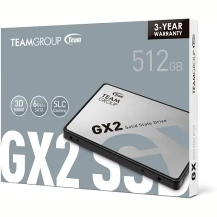 Накопитель SSD 512GB Team GX2 2.5" SATAIII TLC (T253X2512G0C101)