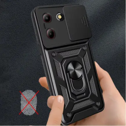 Чeхол-накладка BeCover Military для ZTE Blade A54 Black (712172)