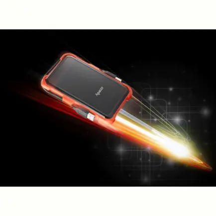 Внешний жесткий диск 2.5" USB 1.0TB Apacer AC630 Black/Orange (AP1TBAC630T-1)