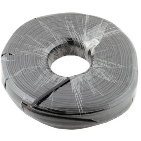 Кабель телефонный Atcom 100 м. CCS, 26AWG, 4 жилы, черный