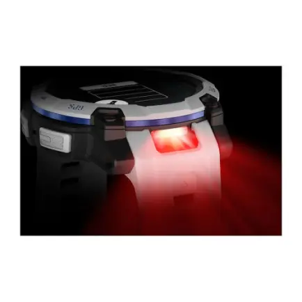 Смарт-часы Garmin Instinct 3 45mm Solar Whitestone with Whitestone/Bolt Blue Silicone Band (010-02934-03)