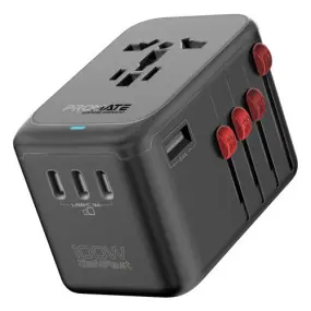 Зарядное устройство Promate TripMate-GaN100 100W Black