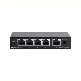 Коммутатор Ruijie Reyee RG-ES105GD (5xGE, настольный, бесшумный, металл)