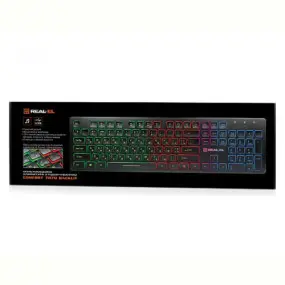 Клавиатура REAL-EL Comfort 7070 Ukr Black