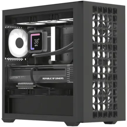Корпус AeroCool D302A-G-BK-v1 (ACCS-DS04043.11)