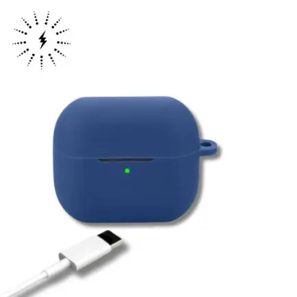 Чохол BeCover Silicon для Samsung Galaxy Buds 3 FE Deep Blue (715111)