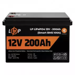 Акумуляторна батарея LogicPower 12V 200 AH (2560Wh)