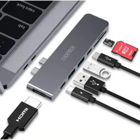 USB-хаб Choetech HUB-M14 USB Type-C 7-в-1