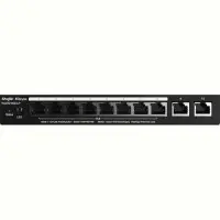 Коммутатор Ruijie Reyee RG-ES210GC-LP (8xGE PoE+, 2xGE Uplink, CCTV, Cloud Manag..