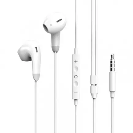 Гарнітура СolorWay 3.5 mm Wired Earphone Sound Wave White (CW-WD04WT)