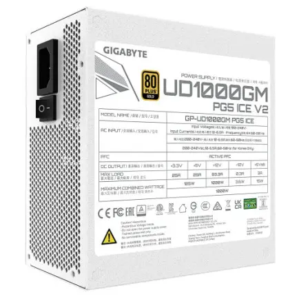 Блок питания Gigabyte GP-UD1000GM PG5 V2 ICE 1000W