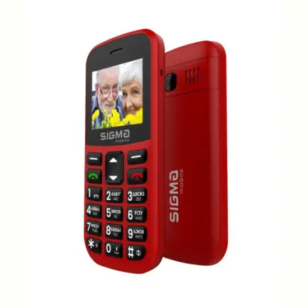 Мобильный телефон Sigma mobile Comfort 50 Easy Red (4827798585221)