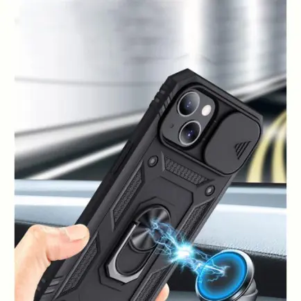 Чохол-накладка BeCover Military для Apple iPhone 13 Black (707103)