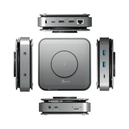 Док-станция J5create USB-C 12-в-1 (JCD3199-N)