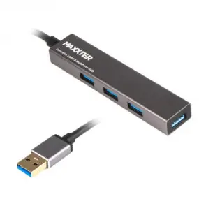 USB-хаб Maxxter 4 ports (HU3A-4P-02)