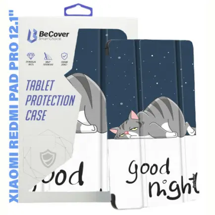 Чохол BeCover Smart Case для Xiaomi Redmi Pad Pro 12.1" Good Night (711301)