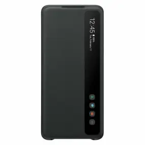 Чехол-книжка Samsung Clear View Cover для Samsung Galaxy S20+ SM-G985 Black (EF-ZG985CBEGRU)