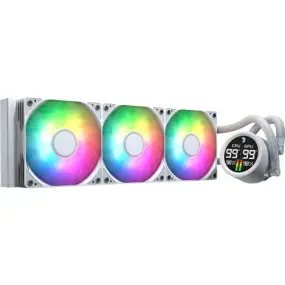 Система водяного охлаждения AeroCool Abyss L360R Digi White (ACLA-AD36117.21)