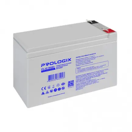 Акумуляторна батарея Prologix 12V 9AH (PL12-9GEL)