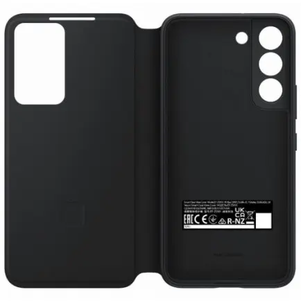 Чехол-книжка Samsung Smart Clear View Cover для Samsung Galaxy S22 SM-S901 Black (EF-ZS901CBEGRU)