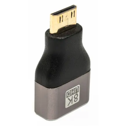 Адаптер Cablexpert HDMI - miniHDMI V 2.1 (F/M)