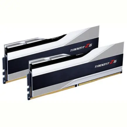 Модуль пам`ятi DDR5 2x16GB/6000 G.Skill Trident Z5 Silver (F5-6000J3636F16GX2-TZ5S)
