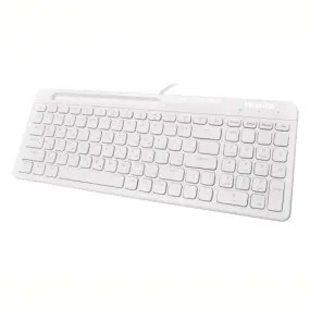 Клавиатура Maxxter KB-01W-UA White
