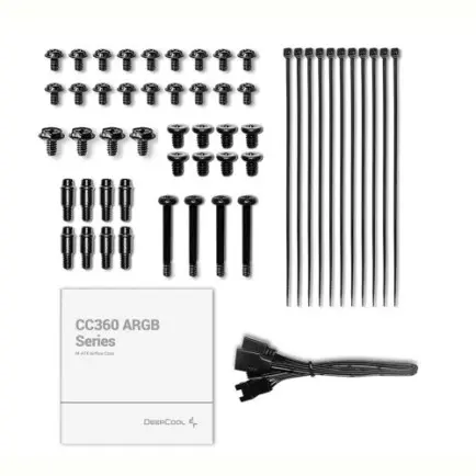 Корпус DeepCool CC360 ARGB (R-CC360-BKAPM3-G-1)