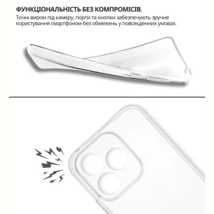 Чохол-накладка BeCover для Honor 400 Lite Transparancy (714909)