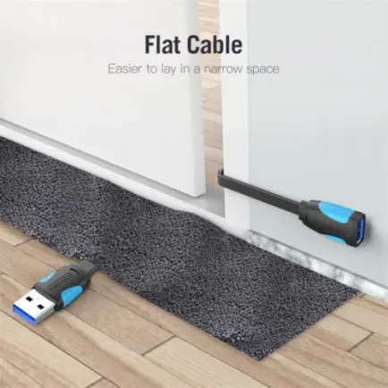 Подовжувач Vention Flat USB - USB (M/F)