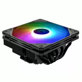 Кулер процессорный ID-Cooling IS-55 ARGB, Intel: 1700/1200/1151/1150/1155/1156, AMD: AM5/AM4, 120х120х55 мм, 4-pin PWM