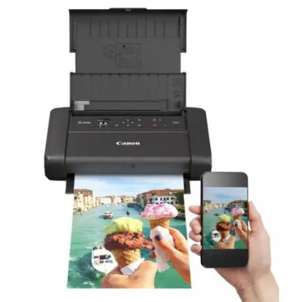 Принтер А4 цв. Canon Pixma TR150 с Wi-Fi with battery (4167C027)