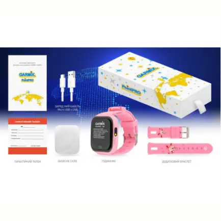 Дитячий смарт-годинник Garmix PointPRO-100 WiFi Pink