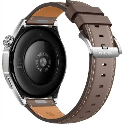 Смарт-часы Huawei Watch GT 6 46mm Steel with Brown Composite Leather Strap (55020FTW)